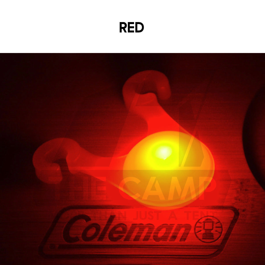 LED String Guard Light Mini Outdoor Camping Rope Hanging Warning Lamp Flashlight Safety Silicone Lampu Tali Battery
