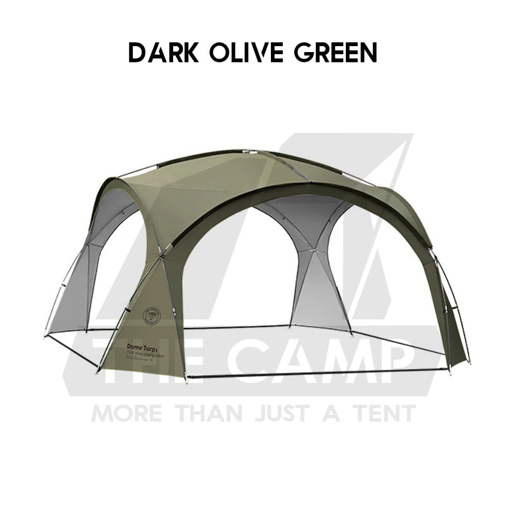 Shinetrip Dome Shelter V2 Tarp PU3000 Silver Coated Black Khaki Green Door Cloth Zip Mesh Net Flysheet Tent