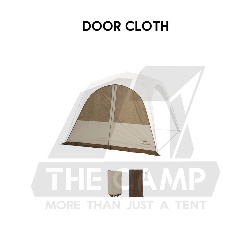 Naturehike Auto Dome Shelter Camping Tarp Inner Tent Extension Flysheet Door Mesh TPU Cloth Groundsheet CNK230WS014