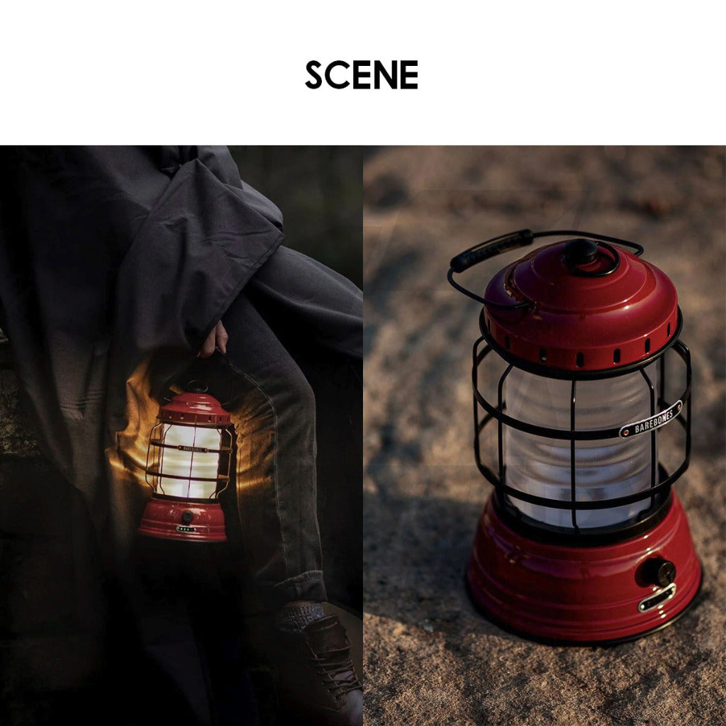 Barebones Forest Lantern Outdoor Camping Lamp Light USB Rechargeable Lighting LED Lantern