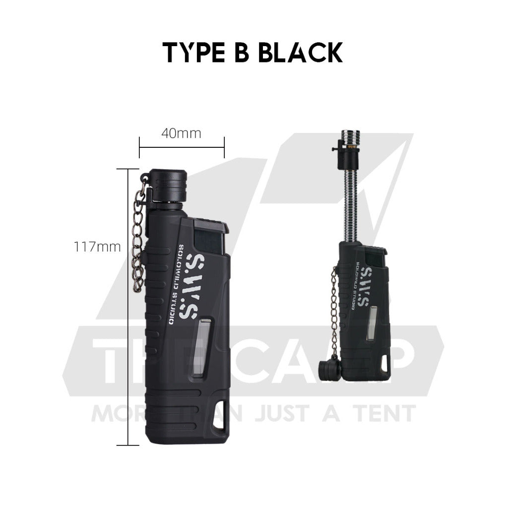 Wellhike SWS Torch Lighter Blue Jet Flame Gun Outdoor Camping Butane Gas Burner Portable Pemetik Api