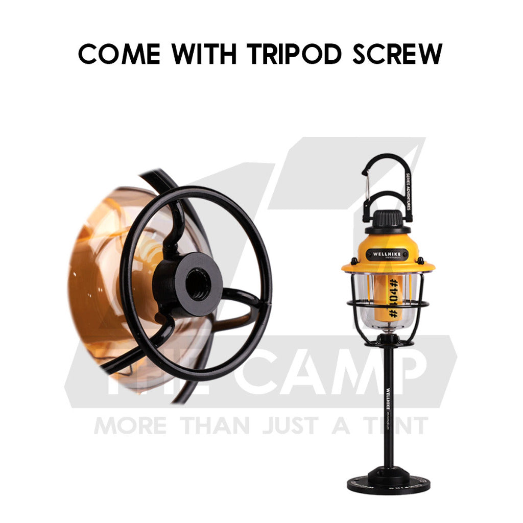 Wellhike SWS Pine Cone Light Retro Lamp Outdoor Camping LED Mini Light Atmosphere Atmospheric Lantern Lampu Khemah