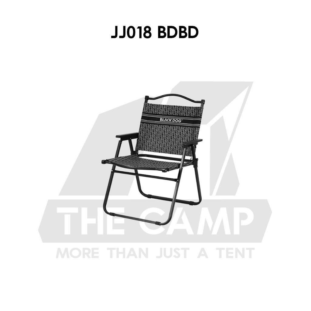 Blackdog Foldable Double Layer Kermit Chair PP Folding Camping Outdoor Tent Table Black CBD2450JJ016 CBD2450JJ047