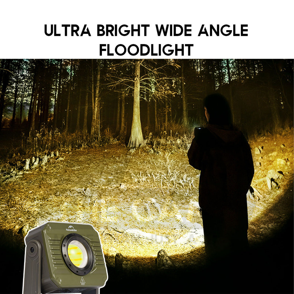 Naturehike Floodlight Lamp Large / Mini Pocket Hanging Light Outdoor Camping Lampu Spotlight CNK2300012 CNK2450ZM014