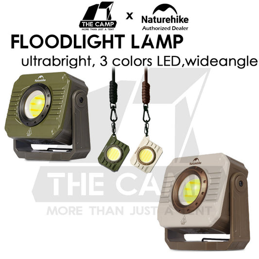 Naturehike Floodlight Lamp Large / Mini Pocket Hanging Light Outdoor Camping Lampu Spotlight CNK2300012 CNK2450ZM014
