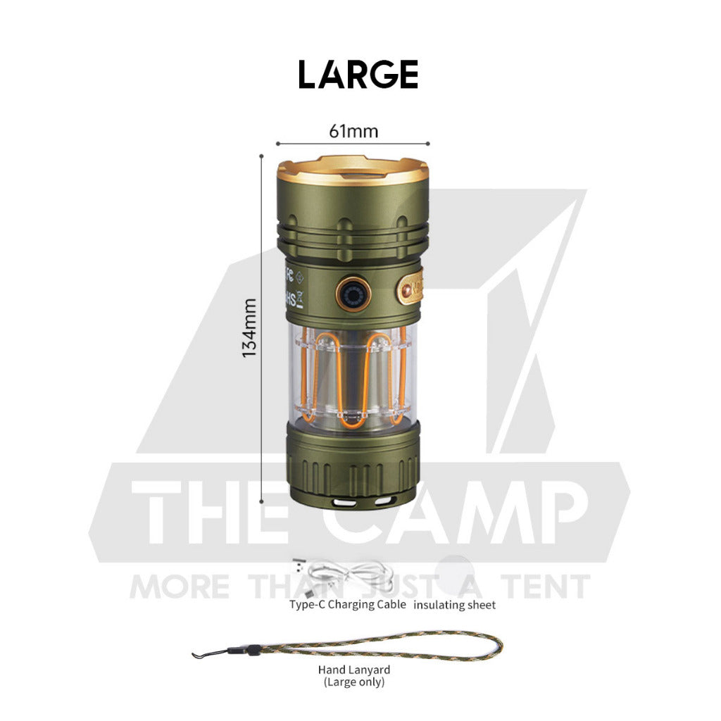Naturehike Little Monster Tactical Flashlight Portable Rechargeable Outdoor Camping Torch light Mini Led CNK2300011