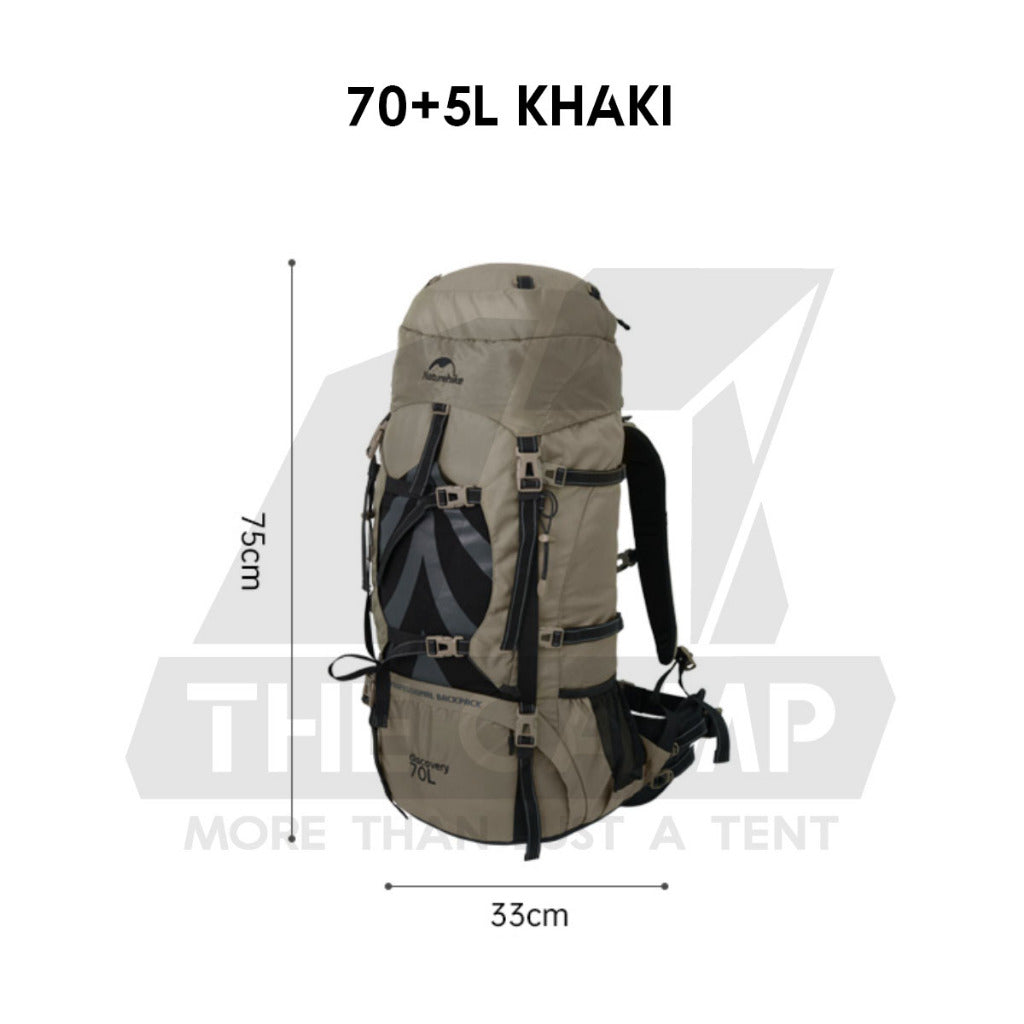 Naturehike Hiking Backpack Bag 40L+5L 60L+5L 70L+5L Climbing Waterproof with Rain Cover NH70B070-B NH19BP095 NH20BB113