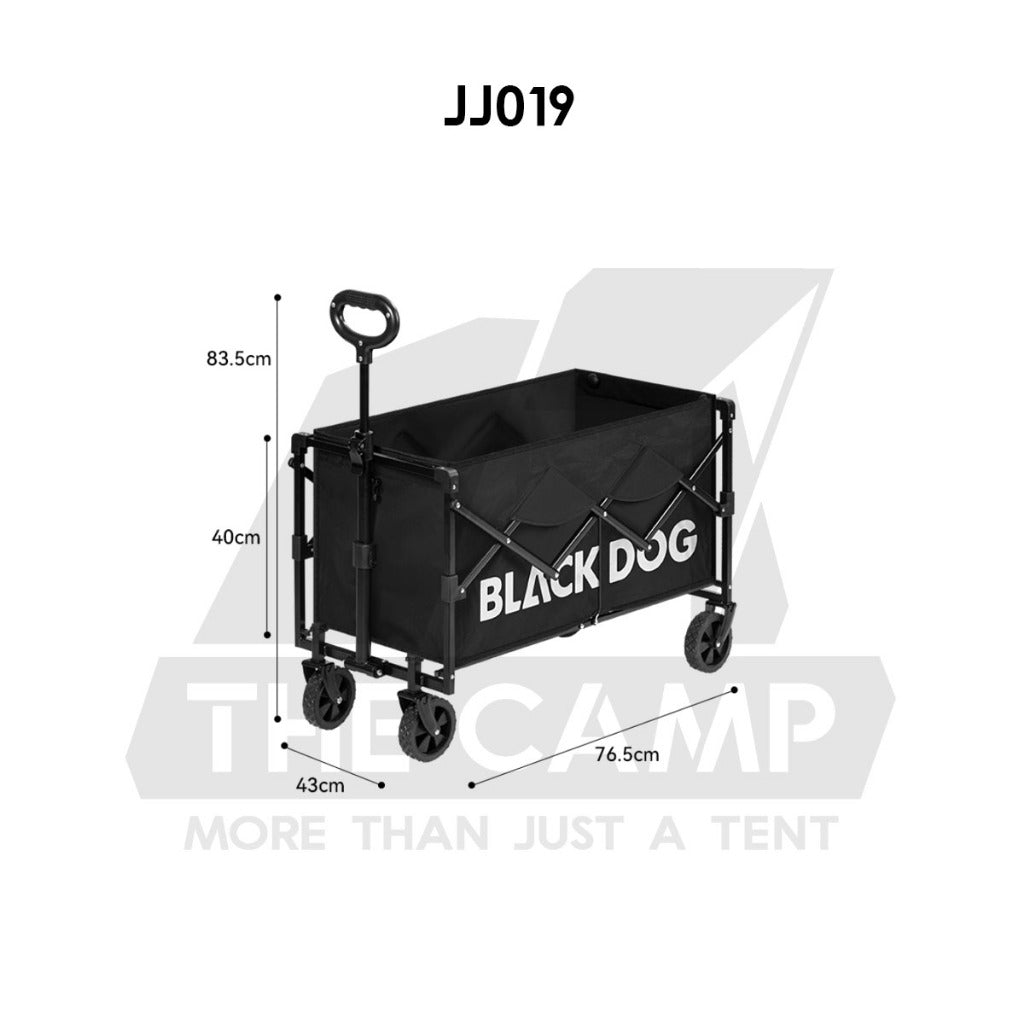Blackdog Camping Wagon Cart Thickwheel Citywalk 150L 200L 320L 380L 450L Trolley Table Top BD-TC002 CBD2450JJ014
