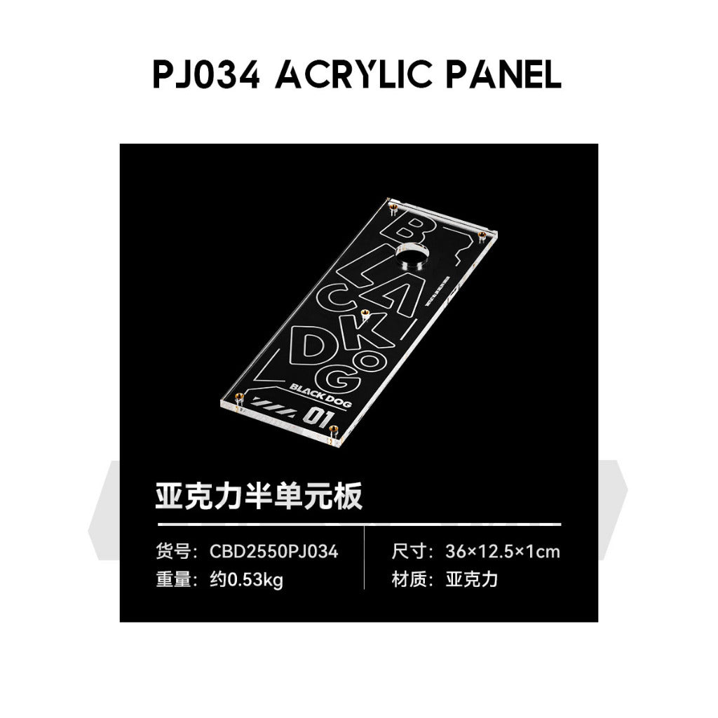 Blackdog Moves 4.5 IGT Table Accessories Acrylic Panel Rack Stove BBQ Stove Connector Corner Water Dispenser Mesh Bag