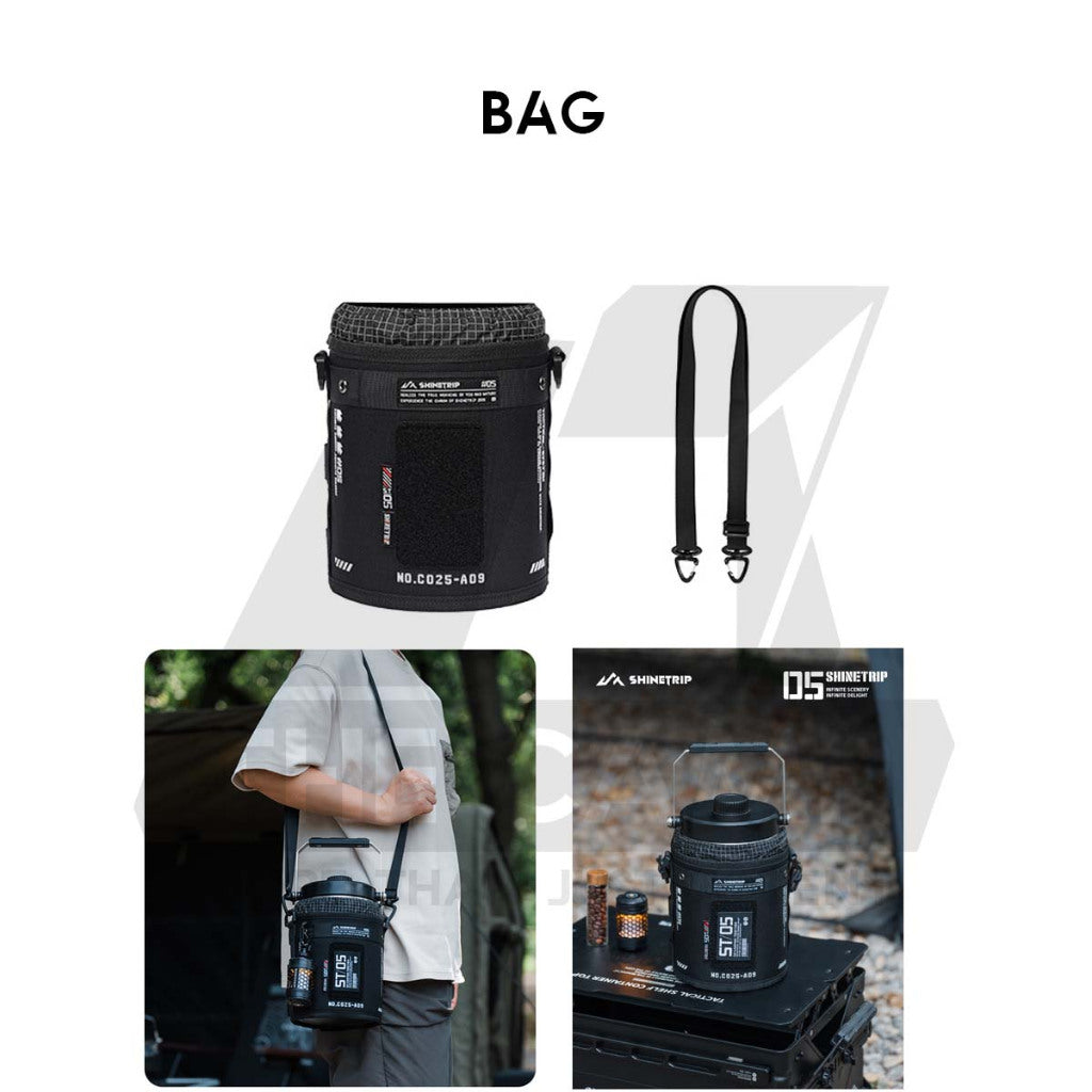 Shinetrip 2L Thermos Bottle 48 Hours Cooling 304 Stainless Steel Portable Outdoor Camping Travel Ice Bucket Case