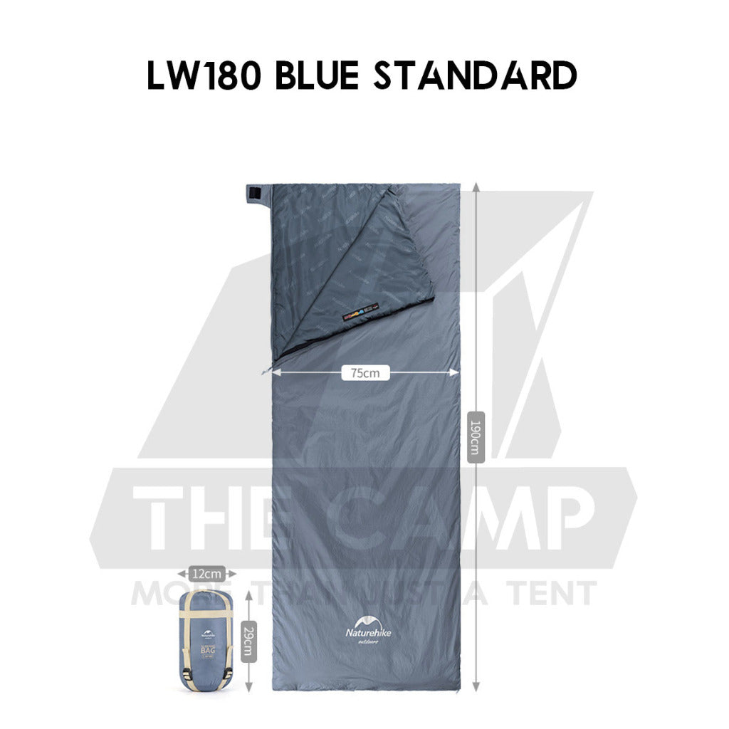 Naturehike Sleeping Bag Outdoor Camping Envelope U150 LW180 L150 F150 Cotton Ultralight Travel Portable