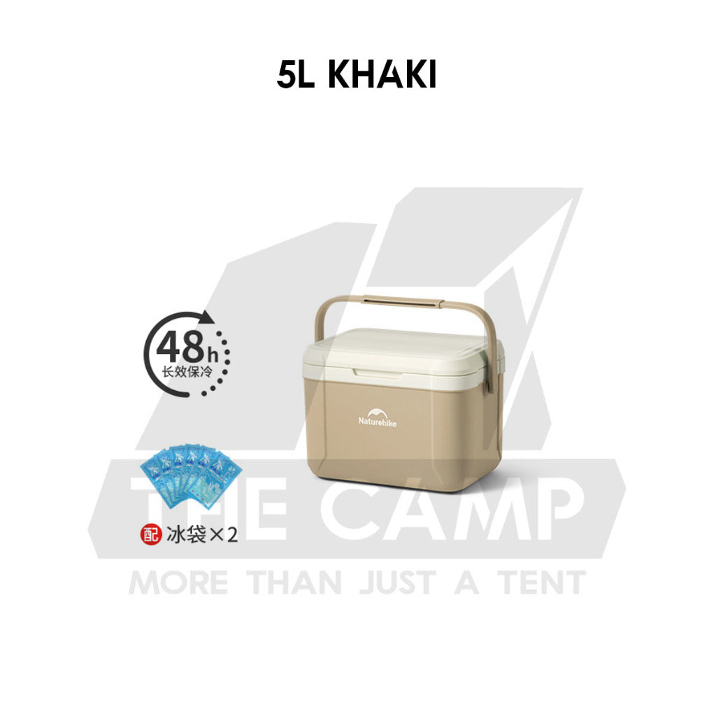 Naturehike Portable JY PU Cooler Box 5L 18L Ice Box Camping Outdoor Picnic Refrigerator 48 hours Freezer CNK2450CF012