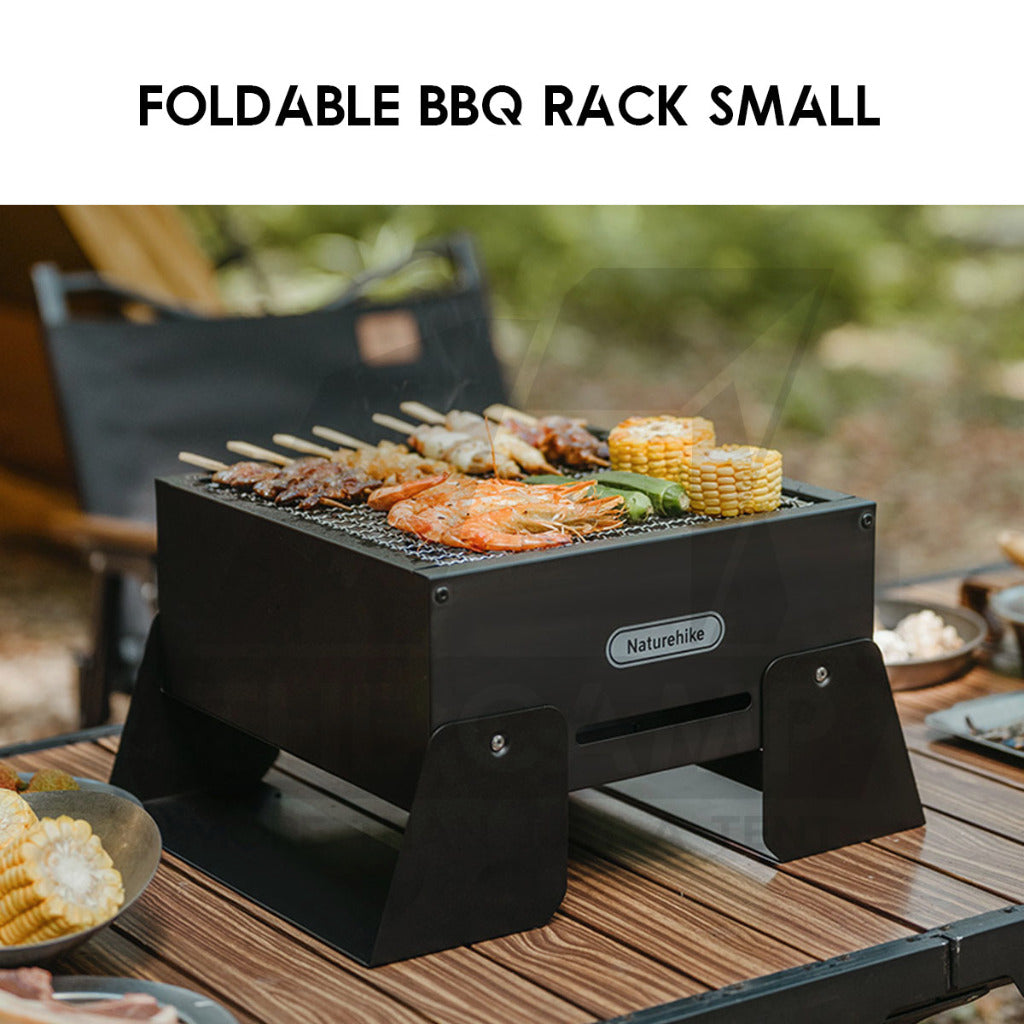 Naturehike Foldable BBQ Rack Portable Grill Folding Charcoal Grills Stove Barbecue Tabletop CNK2450CF017 CNK2450CF018
