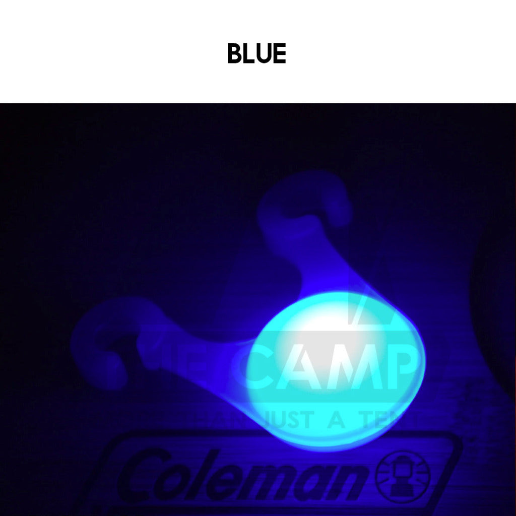 LED String Guard Light Mini Outdoor Camping Rope Hanging Warning Lamp Flashlight Safety Silicone Lampu Tali Battery