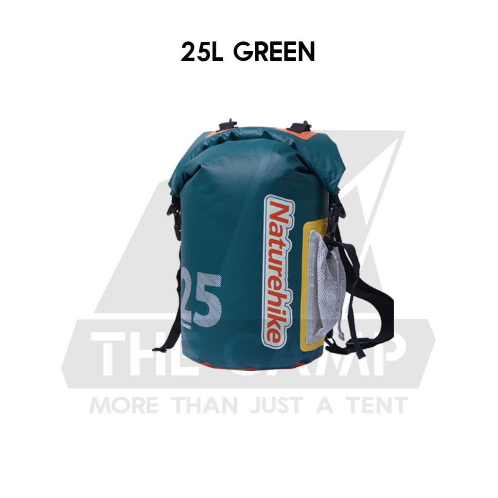 Naturehike Waterproof Dry Bag 10L 15L 25L Dry Wet Separation Backpack Outdoor Snorkeling Swimming Beach CNK2300BS017