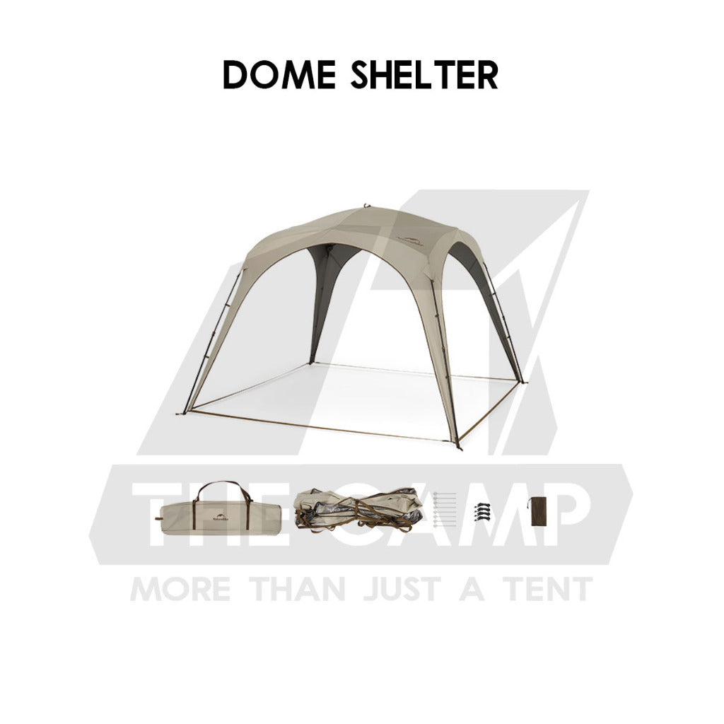 Naturehike Auto Dome Shelter Camping Tarp Inner Tent Extension Flysheet Door Mesh TPU Cloth Groundsheet CNK230WS014