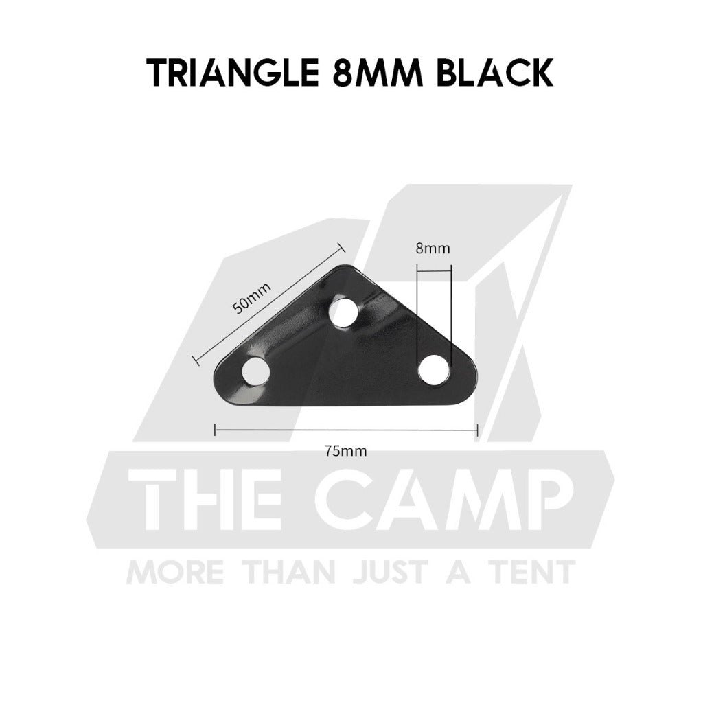 Camping Aluminium Tent Rope Tensioner Adjuster Deck Peg Fishbone Hanger Paracord Tarp 2 Holes S Shape Triangle Squid