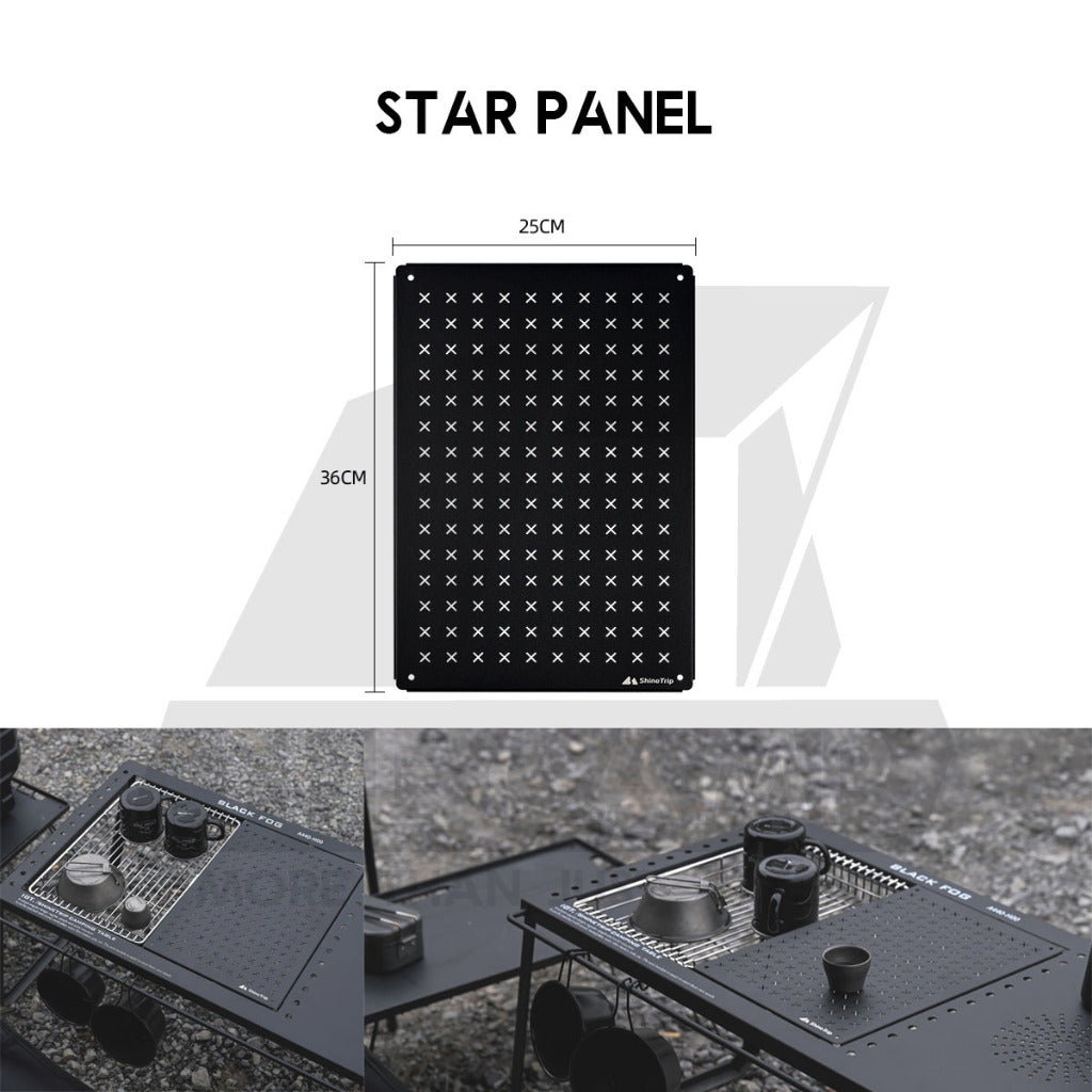 Shinetrip Skateboard Rack Table ST05 Tactical IGT Series Folding Table Shelf Storage Aluminum Alloy Meja Rak Khemah