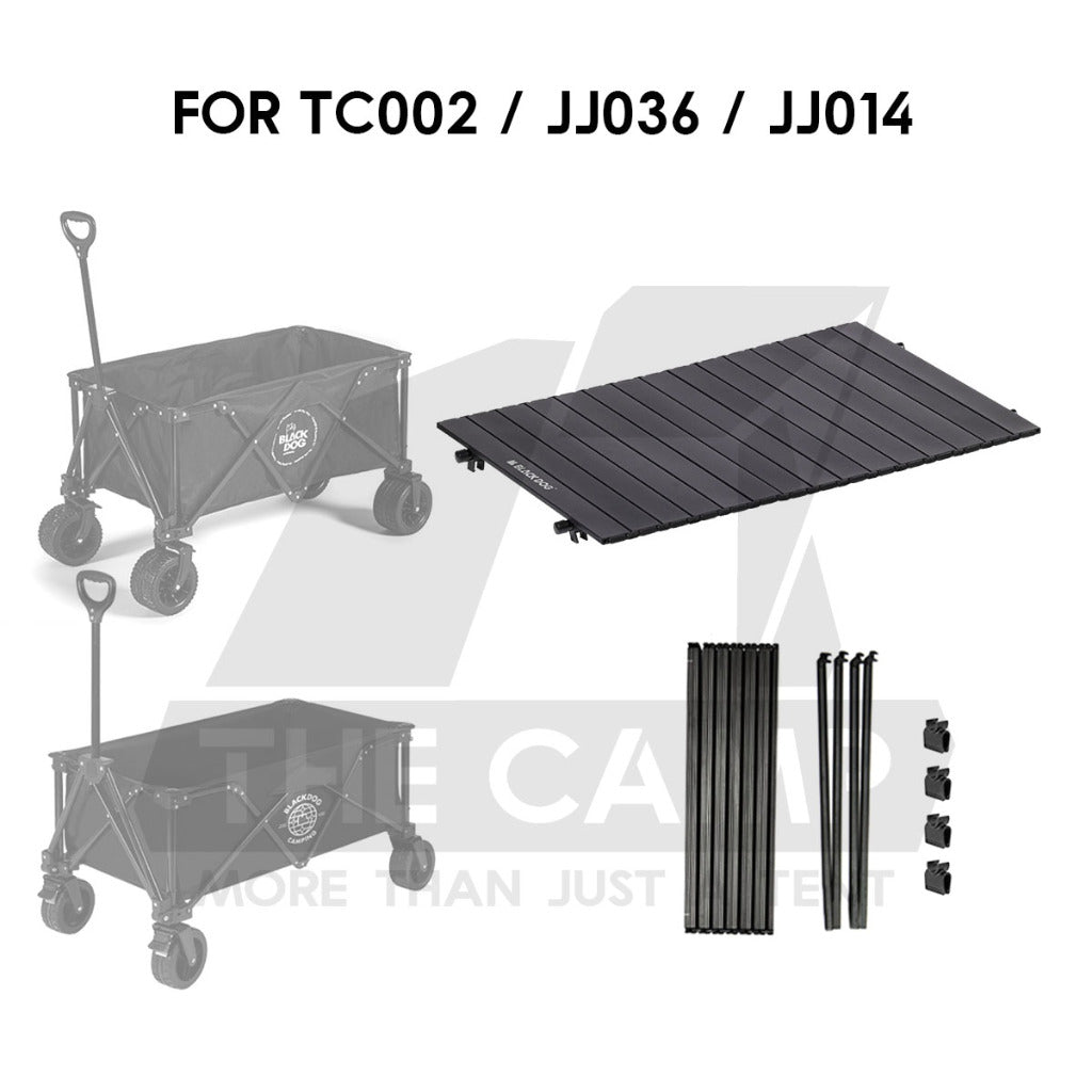 Blackdog Camping Wagon Cart Thickwheel Citywalk 150L 200L 320L 380L 450L Trolley Table Top BD-TC002 CBD2450JJ014