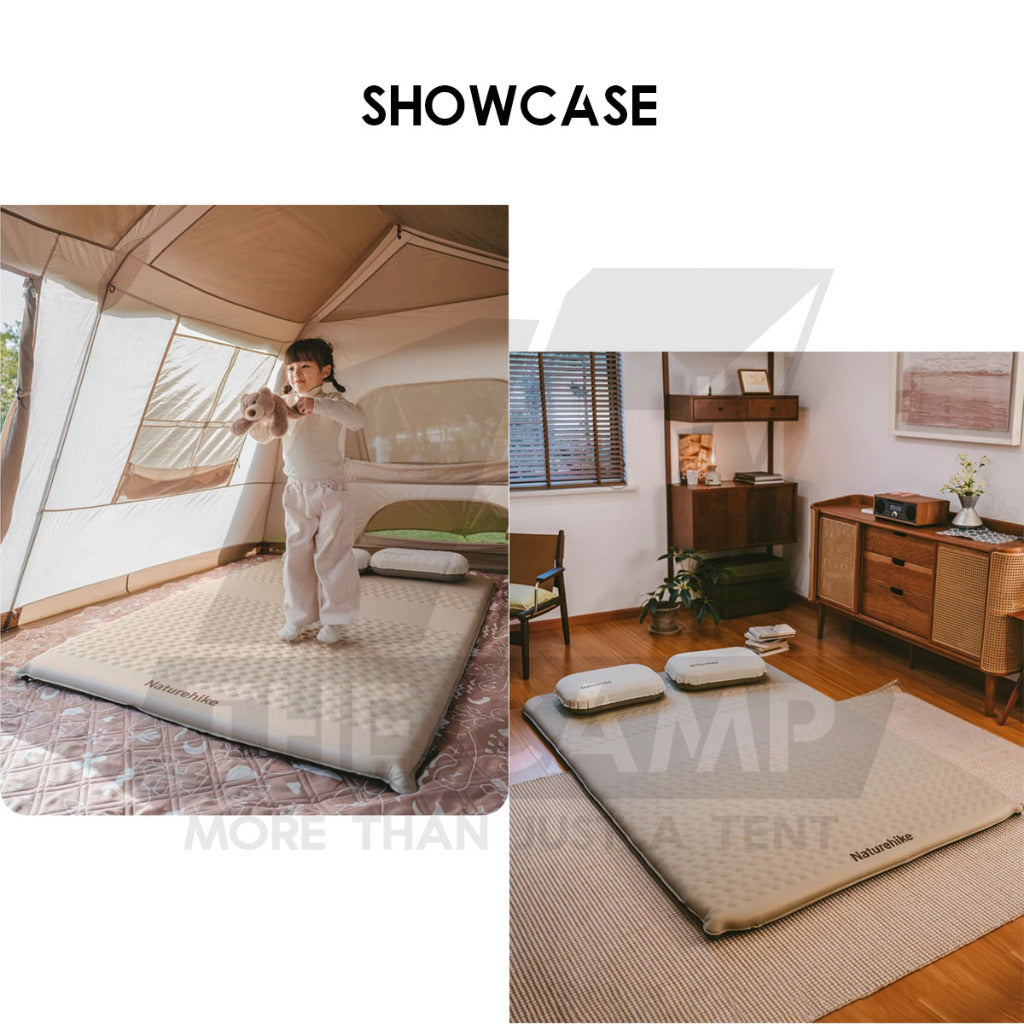 Naturehike Sponge Bed 6.5cm Mattress Auto Inflate Inflatable Pad Tilam YuGu C6.5 CNK2300WS012