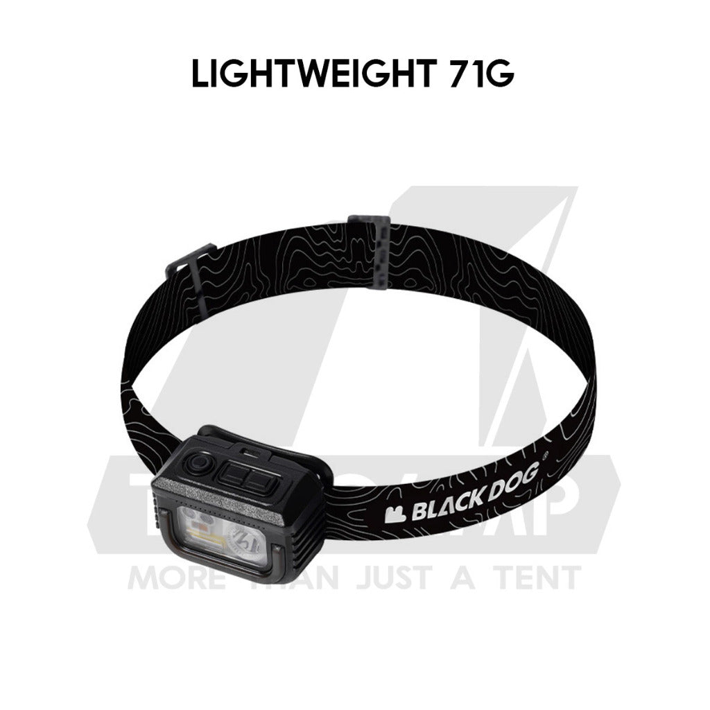 Blackdog Headlight with Sensor Wave Control Head Lamp Head Light Outdoor Camping Hiking Waterproof CBD2450ZM010