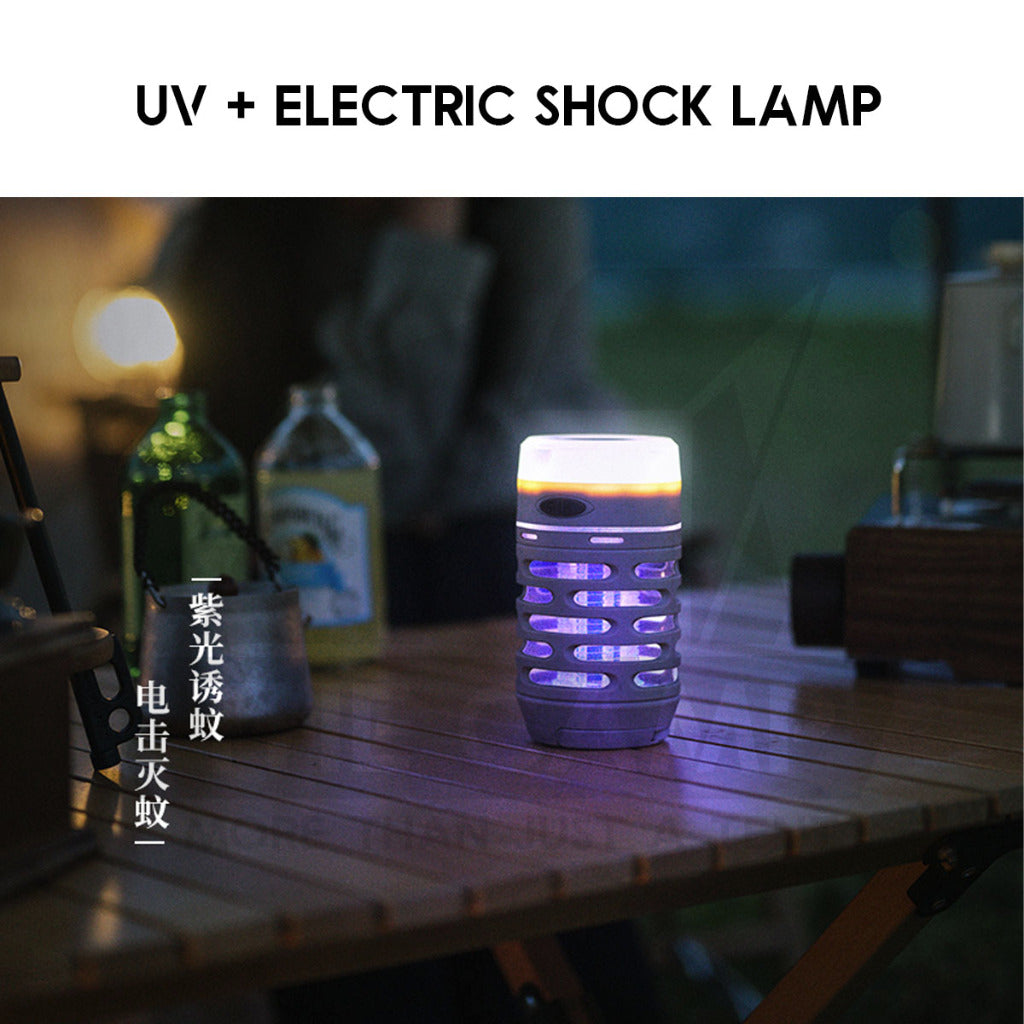 Naturehike Mosquito UV Killing Lamp Camping Tent Light Lantern Portable Multifunctional Electric Shock Hiking NH22ZM005