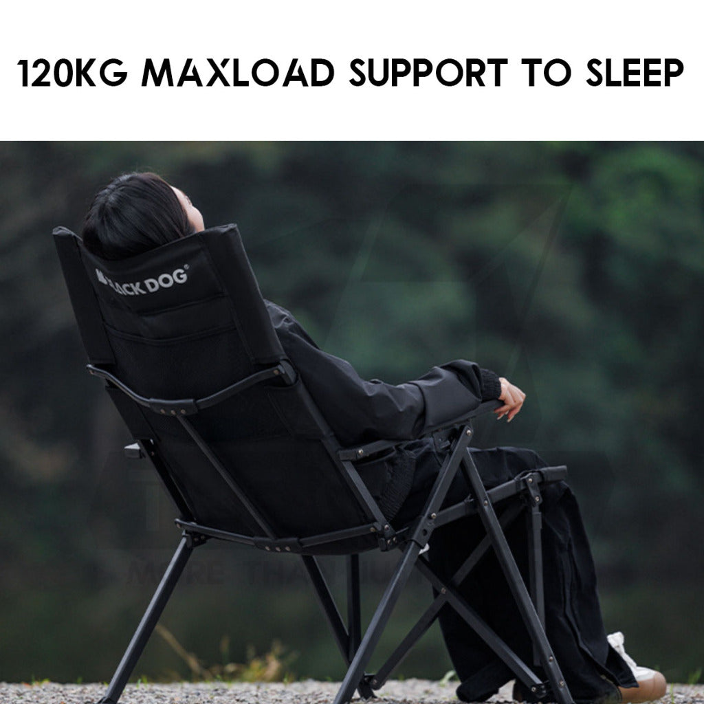 Blackdog Portable Adjustable Chair Arm Rest Reclining Recliner Outdoor Camping High Back CBD2450JJ024 CBD2450JJ042