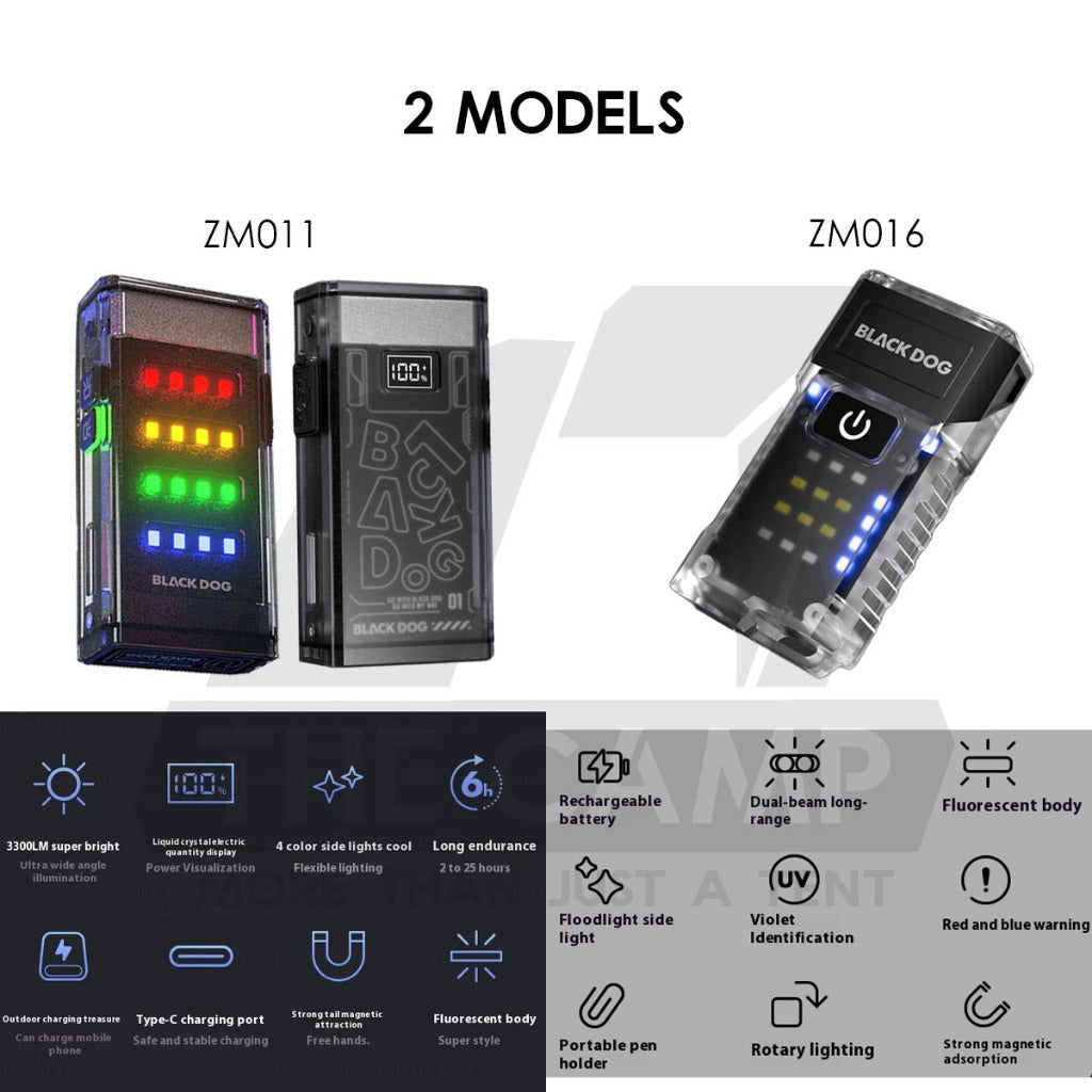 Blackdog Ultrabright Torch Light Rechargeable Flash Light Outdoor Camping Lamp Lampu Khemah CBD2550ZM011 CBD2550ZM016