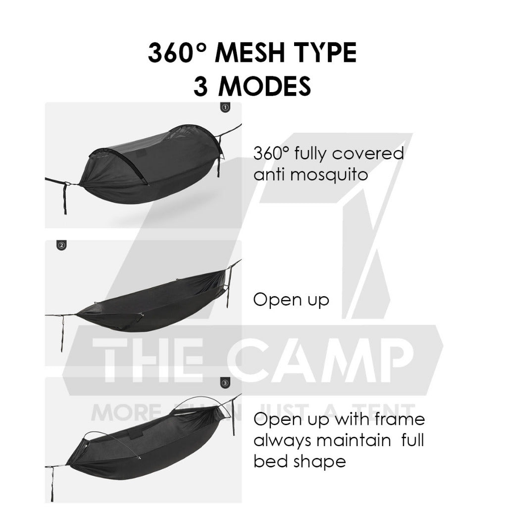 Naturehike Hammock Ultralight Double Hanging Mesh Anti Mosquito Outdoor Camping Bed Chair Table CNH22HJ001 NH21DC011