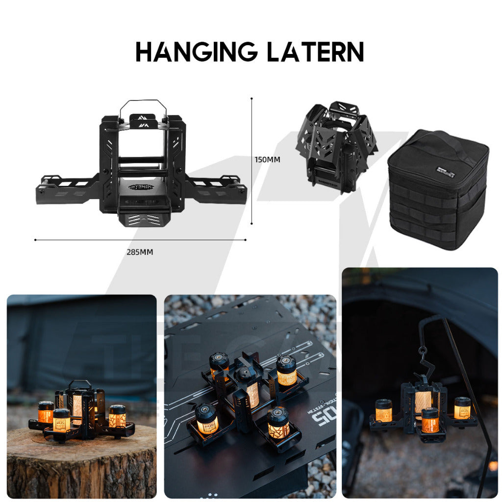 Shinetrip Pyramid Light Tower / Mosquito Rack Coil Holder 19 Tornado Light Lamp Outdoor Camping Tactical Style