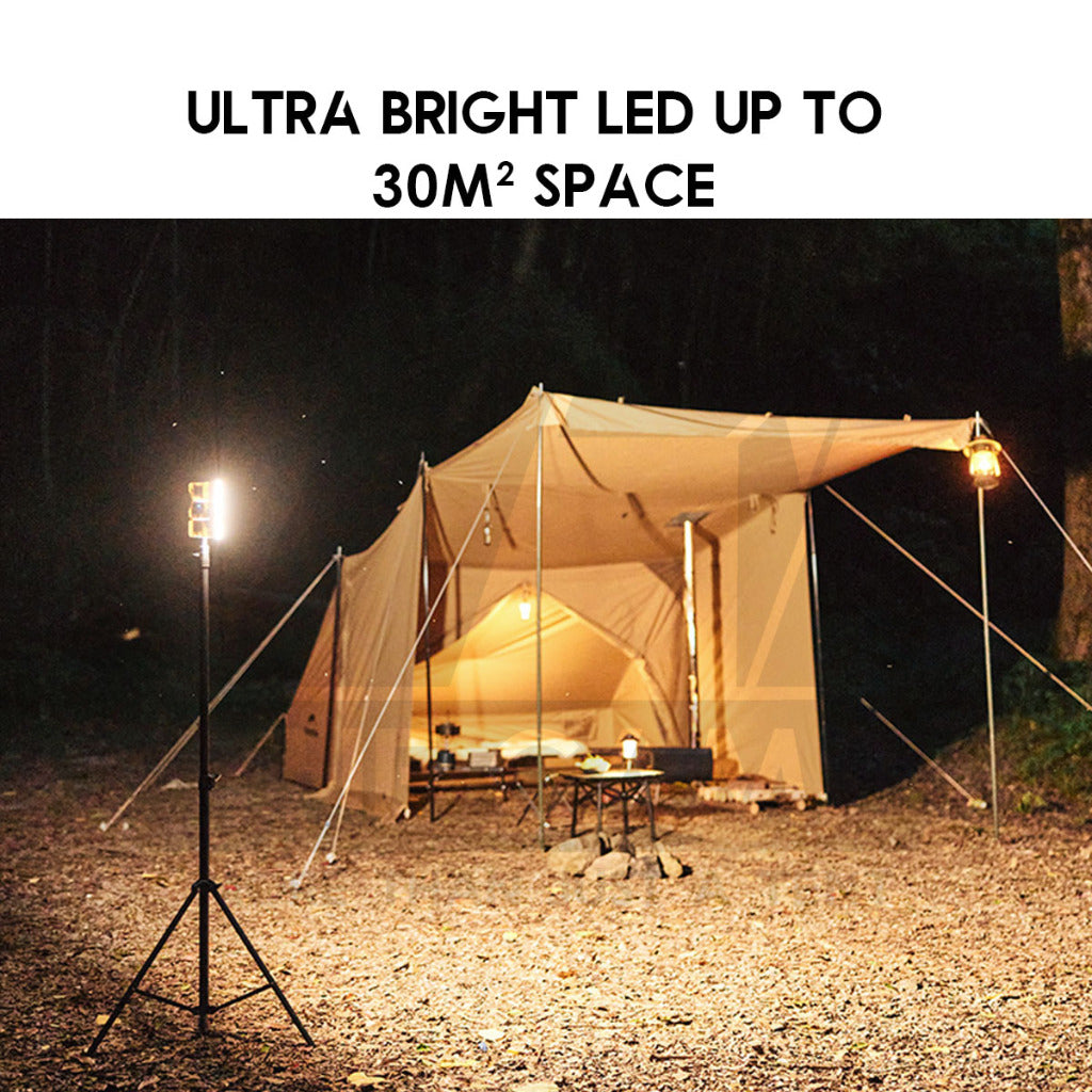 Naturehike Foldable Light Ultra Bright LED Tripod Hanging Outdoor Camping Lamp 10000mah IP54 Waterproof CNK2450ZM011