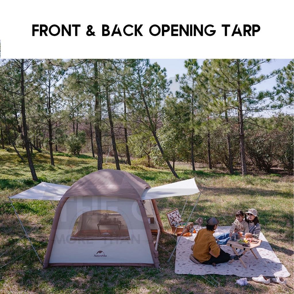 Naturehike Ango Air Tent Inflatable Outdoor Camping Silver Coated 3 Person Tent Quick Set Up CNH23ZP12002