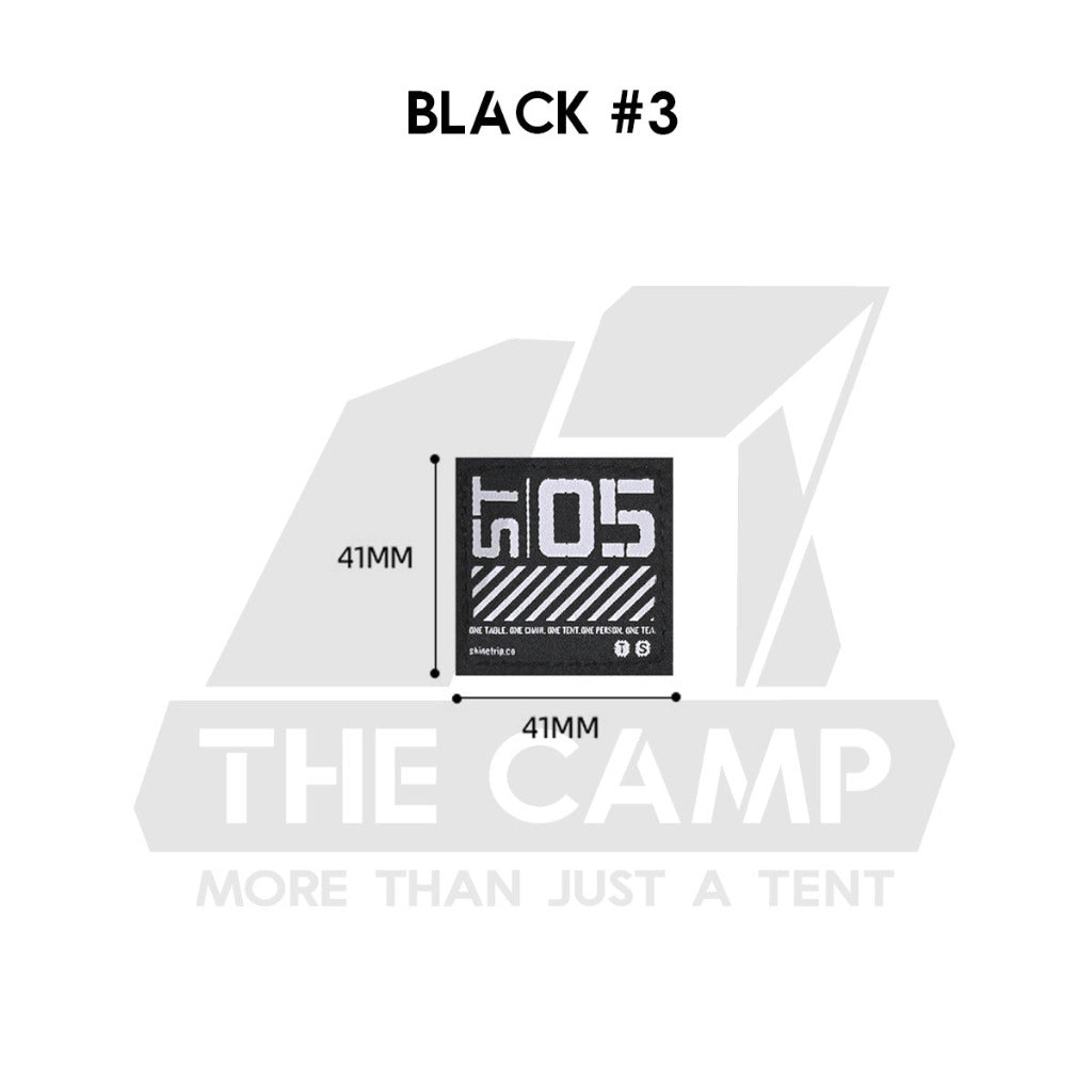Shinetrip ST05 Tactical Velcro Patch Nylon Metal Military Badge Sticker Outdoor Camping Gas Cover Sleeve Chair Table Bag