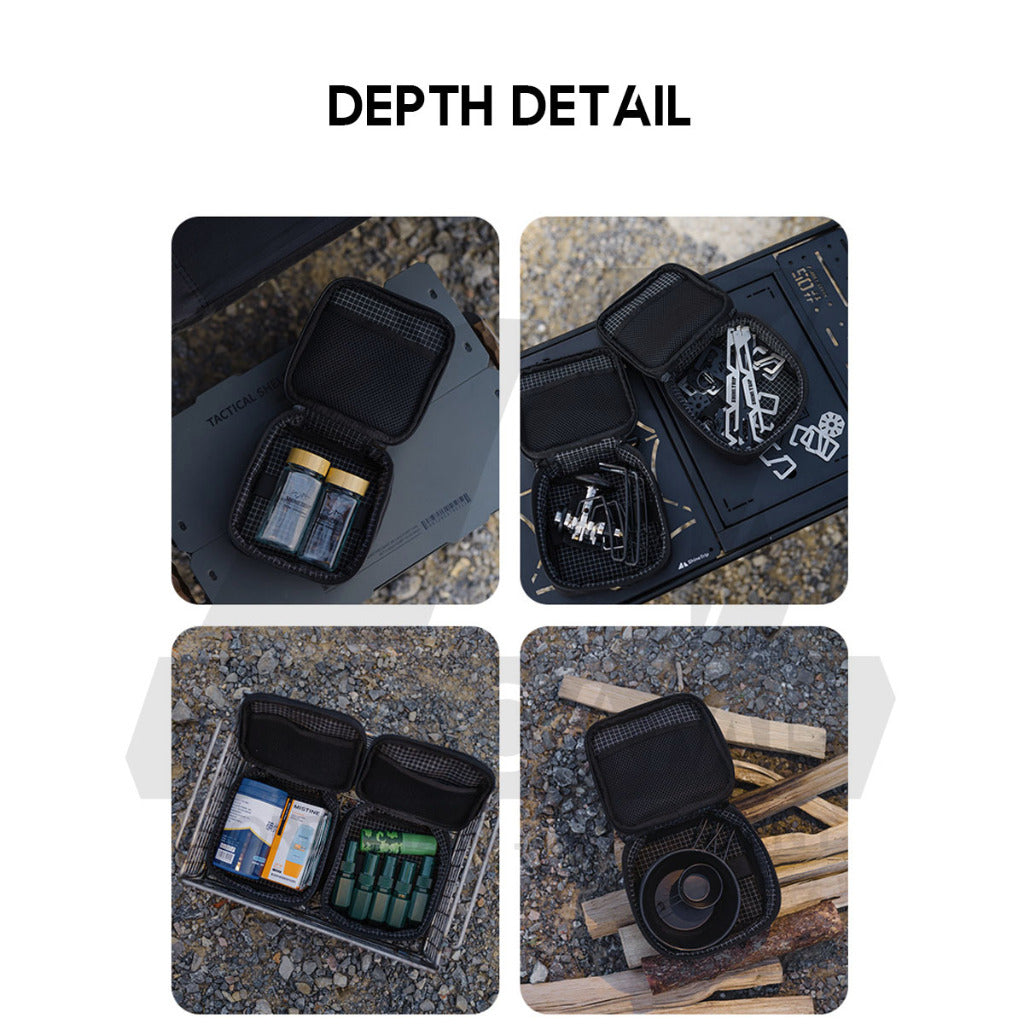 Shinetrip Tactical Storage Bag Pouch ST05 optional Velcro Patch Labelling Patch Light Lamp Hanging Beg