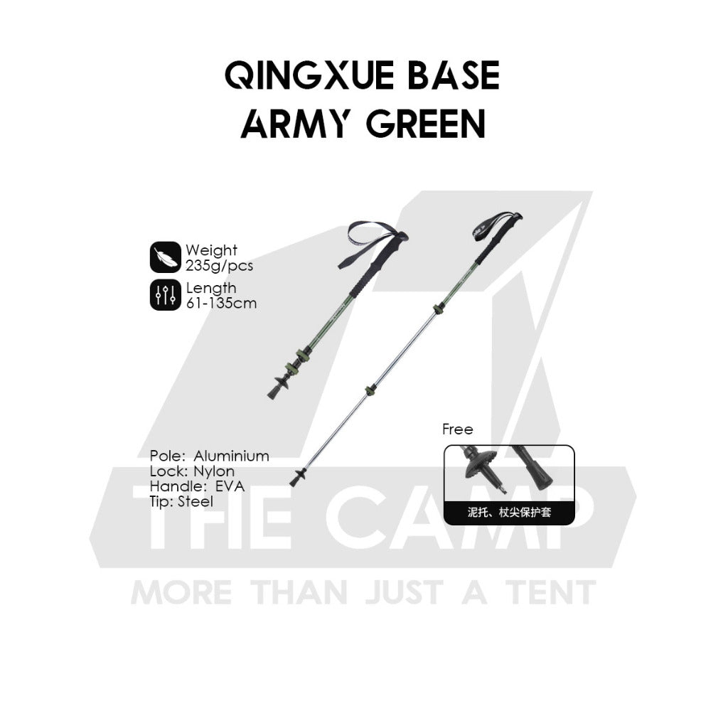 Naturehike Hiking Stick Qing Xue Base Pro Chang Feng Pro UL Chu Xue EXT1 Trekking Pole Aluminium Carbon Fiber