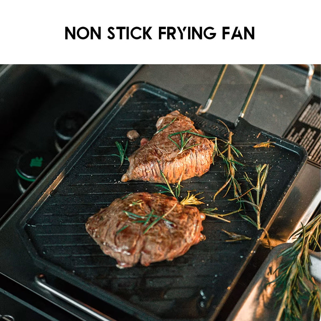 Naturehike Non Stick Frying Pan Aluminium Cooking Utensil Outdoor Camping Pinic Cookware CNK2300CJ016