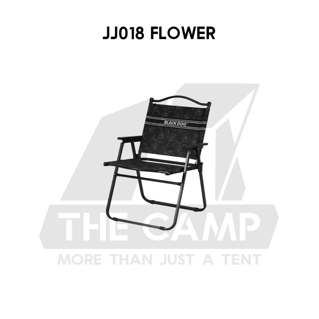 Blackdog Foldable Double Layer Kermit Chair PP Folding Camping Outdoor Tent Table Black CBD2450JJ016 CBD2450JJ047
