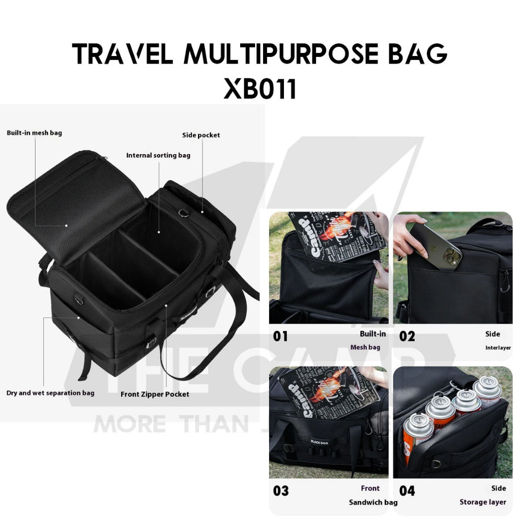 Blackdog Storage Bag 30L 15L 51L Outdoor Camping Equipment Beg Stove Gas Nail Peg Rope Cookware BD-SNB002 CBD2450XB016