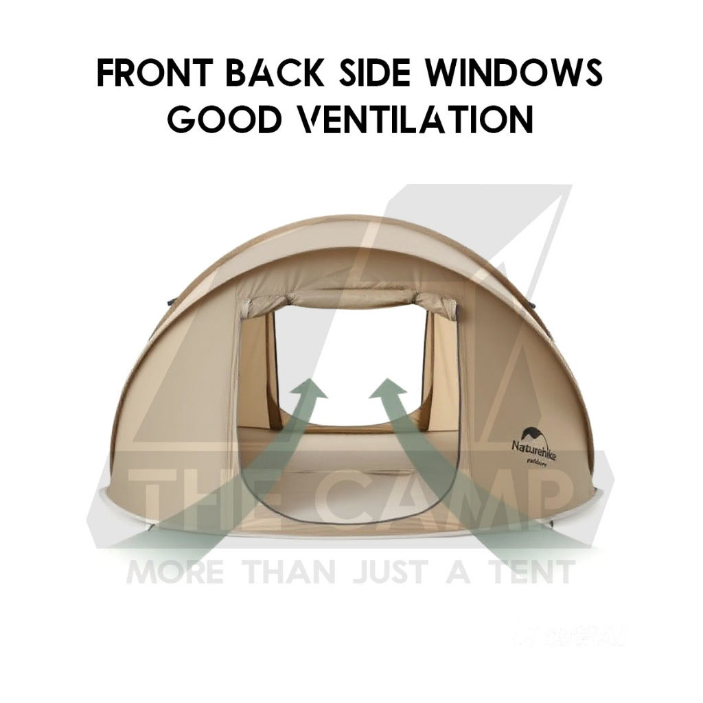 Naturehike Hand Thrown Pop Up Tent Quick Open & Close Automatic Auto Khemah Outdoor Camping CNH22ZP006