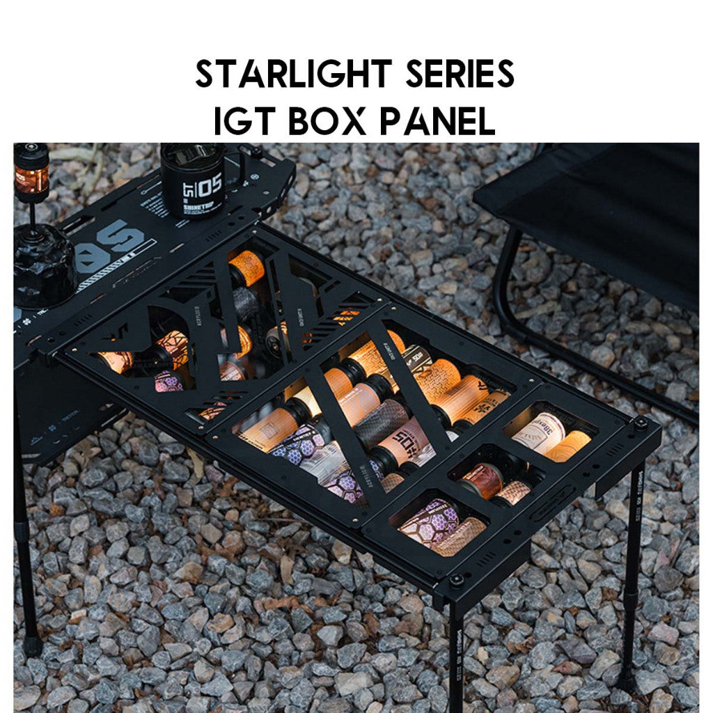 Shinetrip IGT Box Panel Table Storage Box 19 Tornado Light Acylic Accessories Surface Plate A454 A549