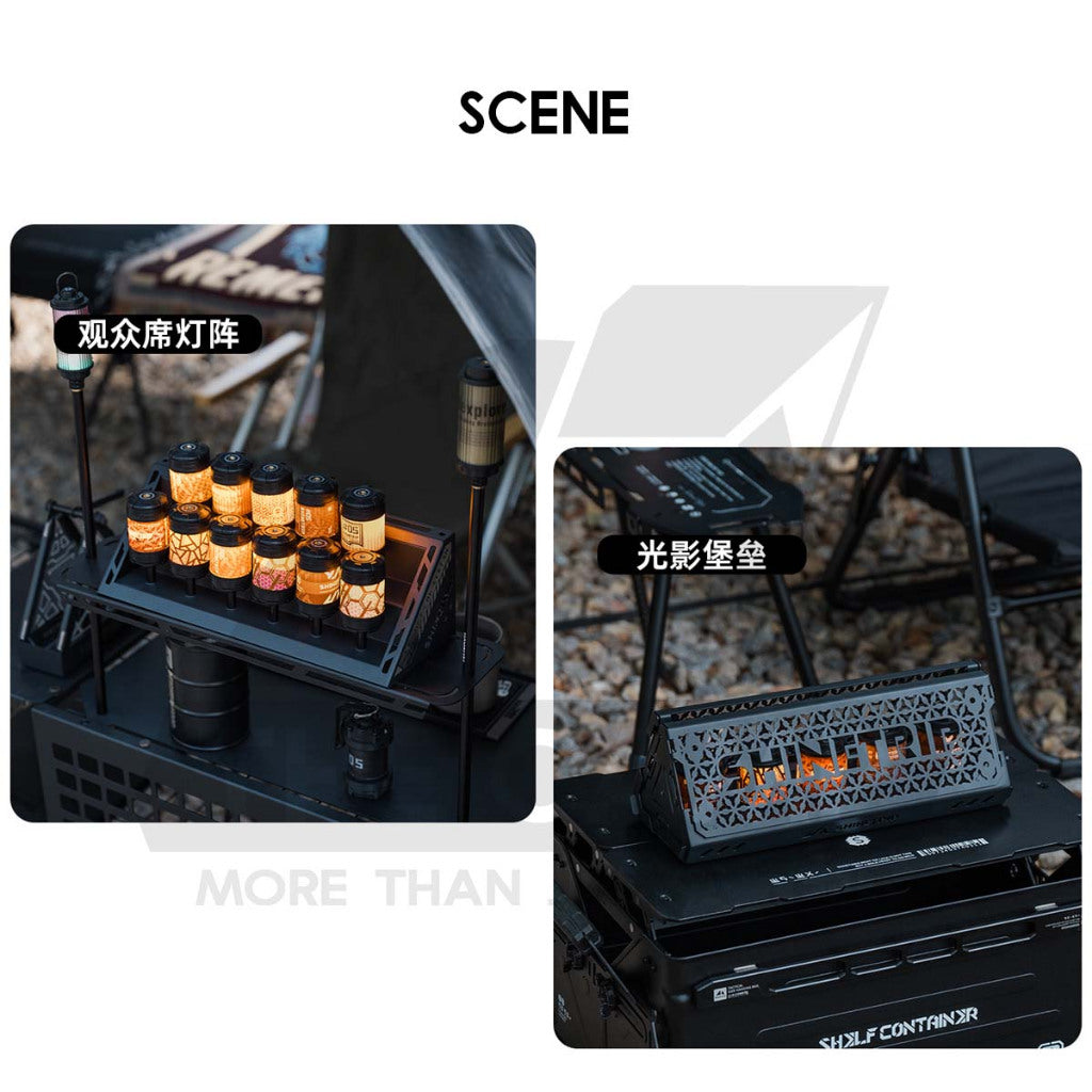 Shinetrip Auditorium Fortress Light Box Case for 19 Tornado Light Accessories Outdoor Camping Lamp Stand A532 A551