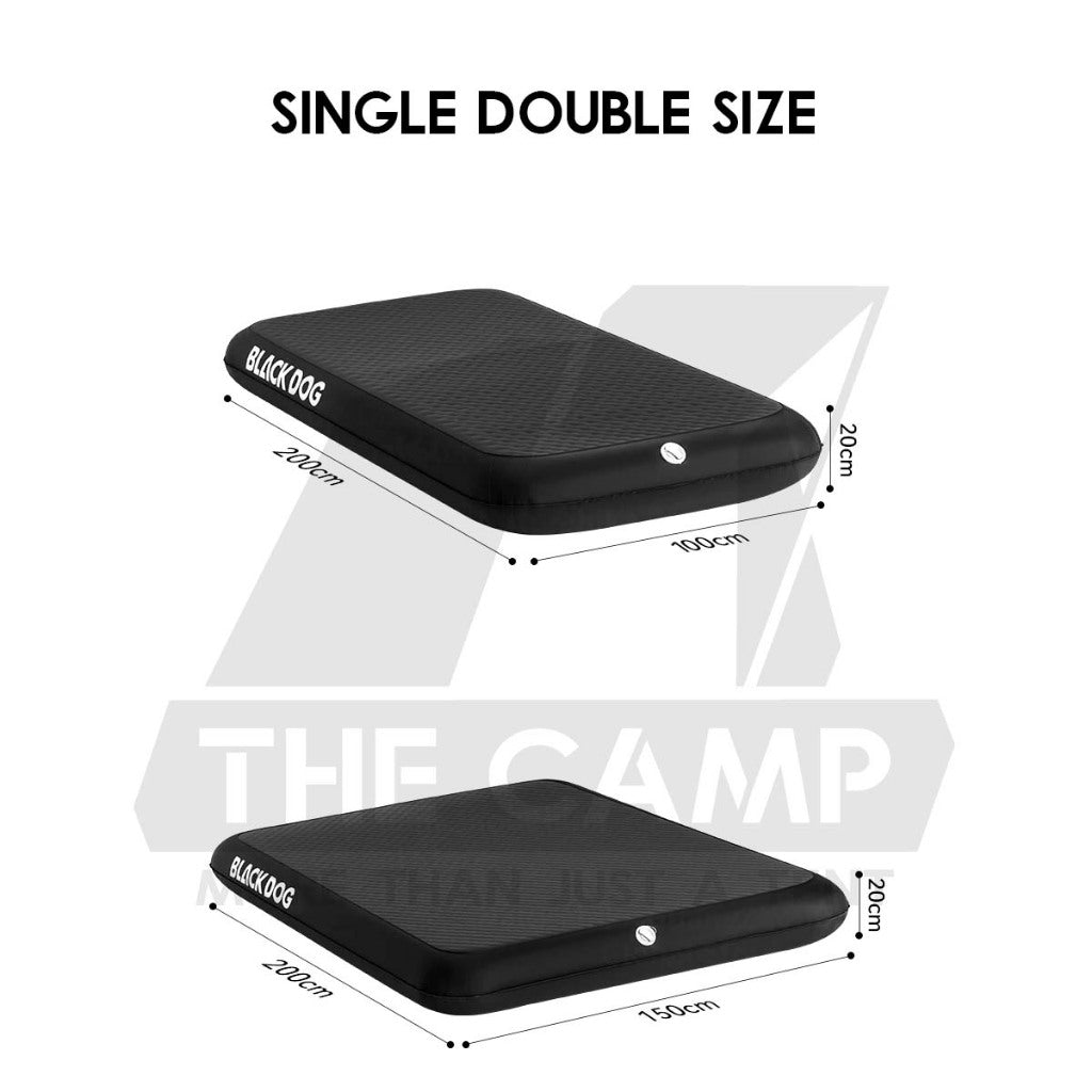 Blackdog Drawn Yarn Air Bed 20cm Mattress with Pump Sleeping Mat Pad Inflatable CBD2550WS035 CBD2550WS036