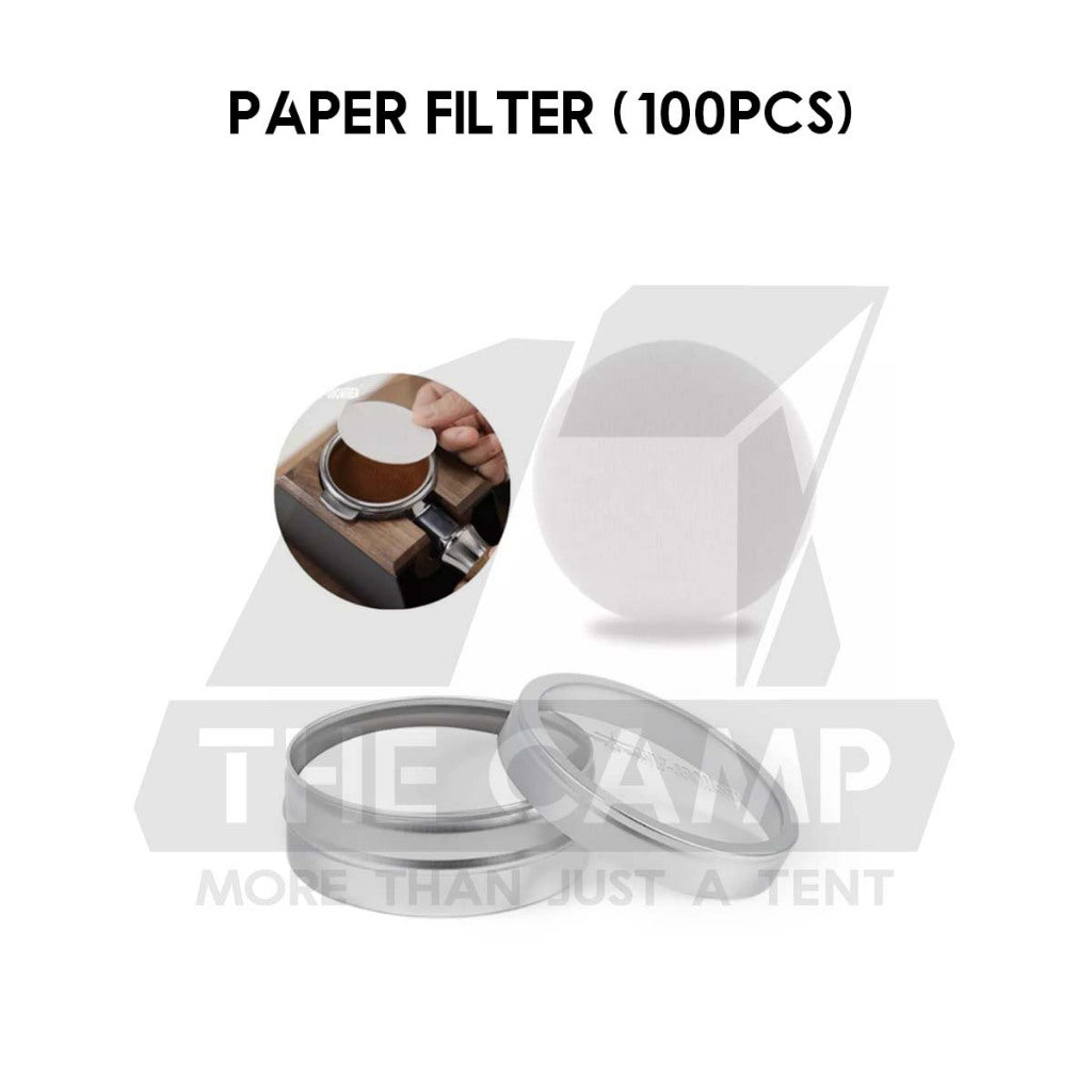 MHW-3BOMBER Paper Filter / Espresso Puck Screen Double Layer 58mm Metal Coffee Reusable Filter for Portafilter Basket