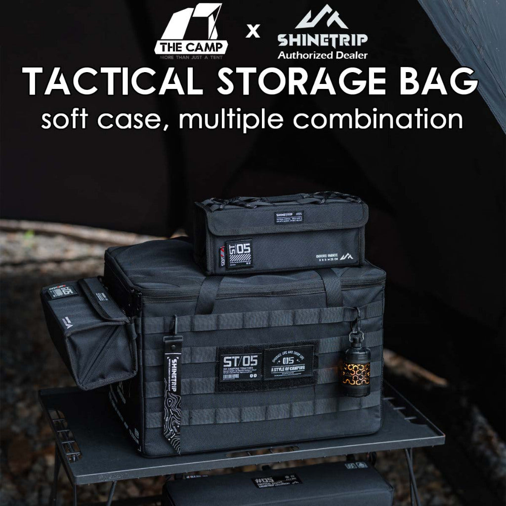Shinetrip Tactical Storage Bag Soft Case XXS S Pack Outdoor Camping Molle System Kermit Chair Side Pouch Cup Holder A527