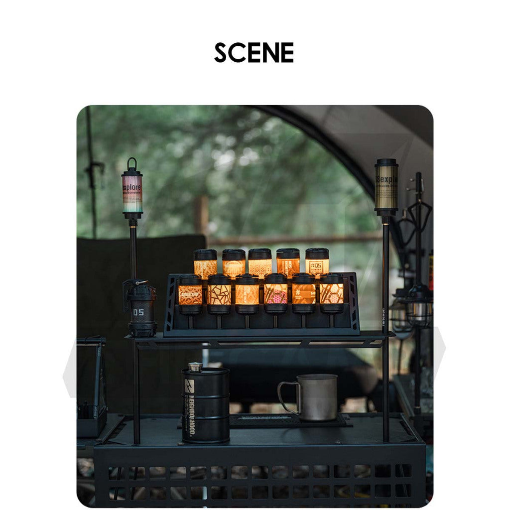 Shinetrip Auditorium Fortress Light Box Case for 19 Tornado Light Accessories Outdoor Camping Lamp Stand A532 A551
