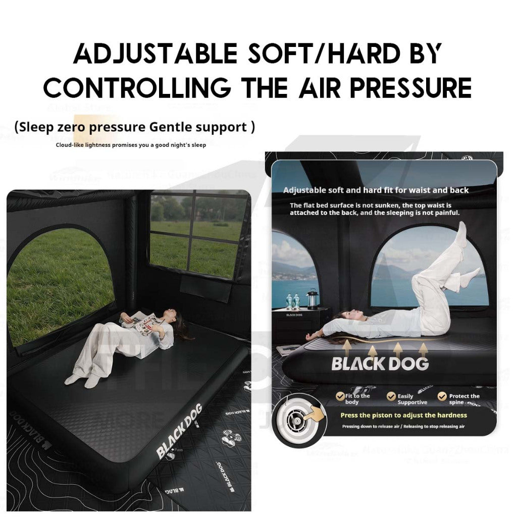 Blackdog Drawn Yarn Air Bed 20cm Mattress with Pump Sleeping Mat Pad Inflatable CBD2550WS035 CBD2550WS036