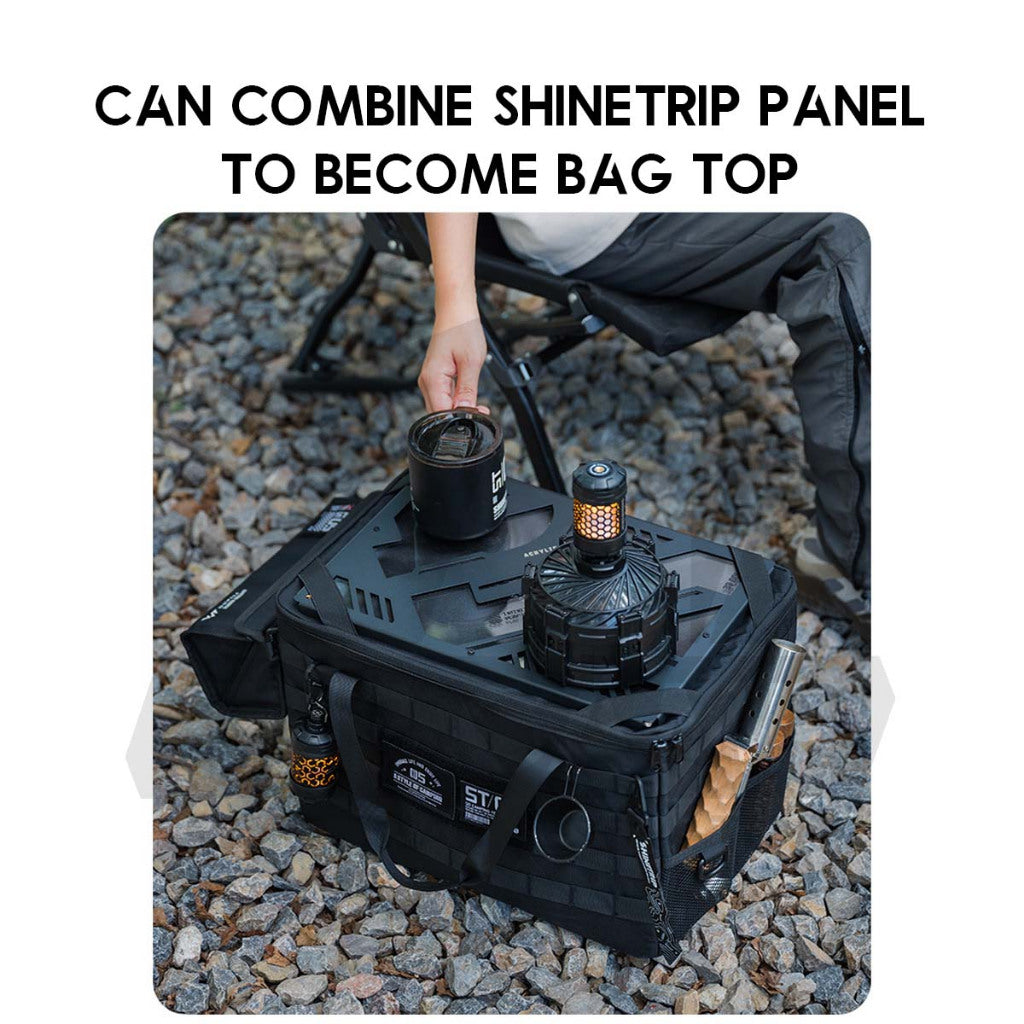 Shinetrip Tactical Storage Bag Soft Case XXS S Pack Outdoor Camping Molle System Kermit Chair Side Pouch Cup Holder A527