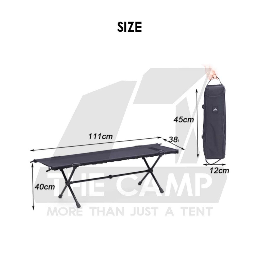 Tillak Double Chair Foldable Compact Size 1000D Cordura Folding Outdoor Camping Aluminium Kerusi Healing