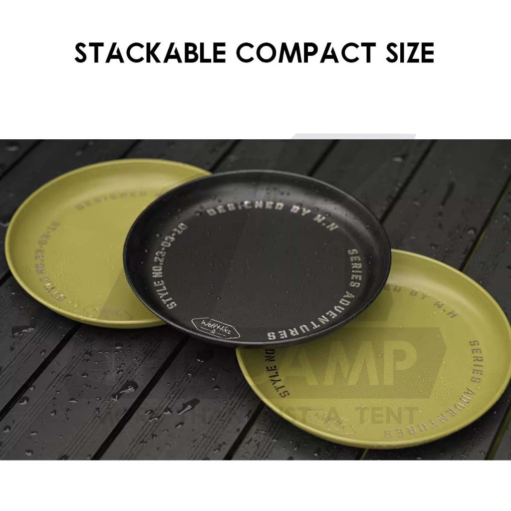 Wellhike SWS Stainless Steel Plate 304 Outdoor Camping Tableware Cookware Cup Sierra Fork Spoon Kettle