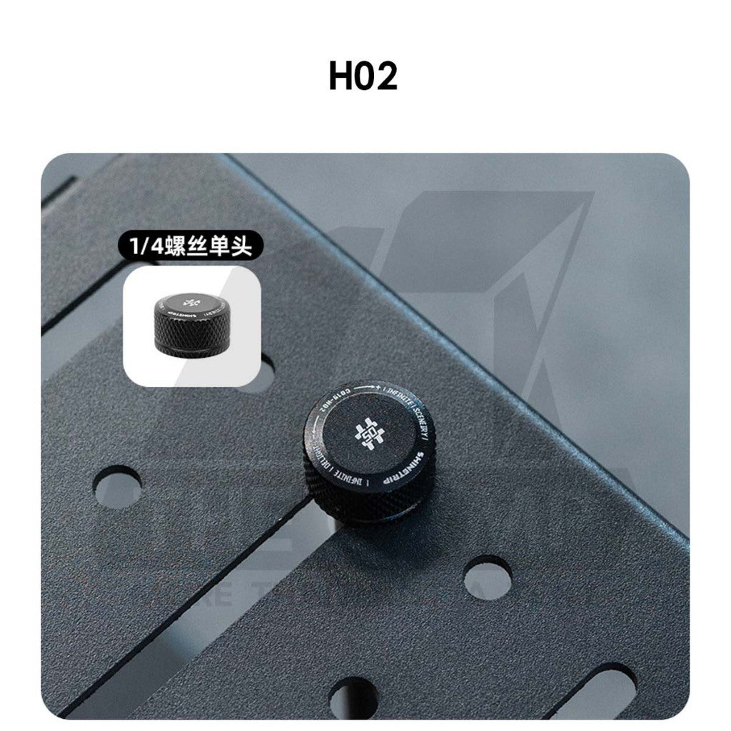 Shinetrip Nut for 19 Tornado Light Rack IGT Table Accessories Spinner 1/4 Spinning Nuts Lamp Pole C019